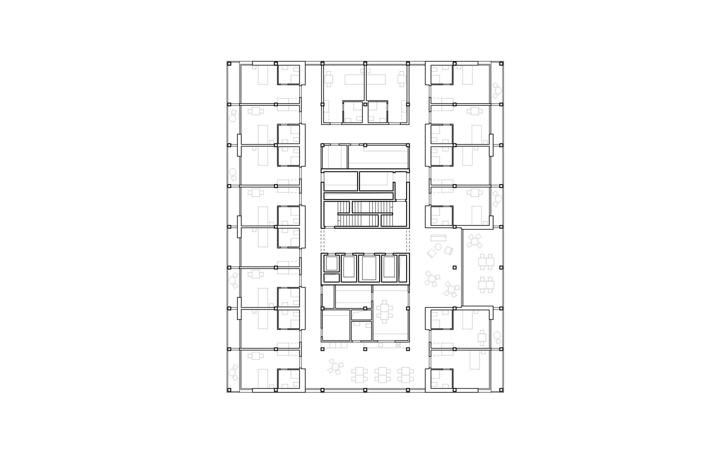 1. - 6. Obergeschoss: Gesundheitszentrum für das Alter GFA.